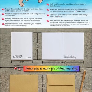 This is information about my note cards. Did you know about all the things I offer?