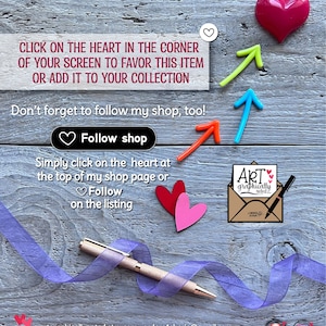 Favor and follow my Etsy Shop : Art Graphically Noted