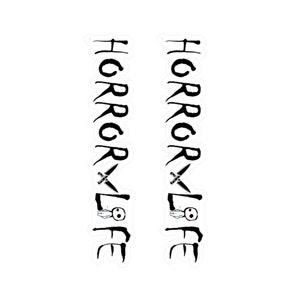 Horror Life Knives BLK 2-Pack Vinyl Decals