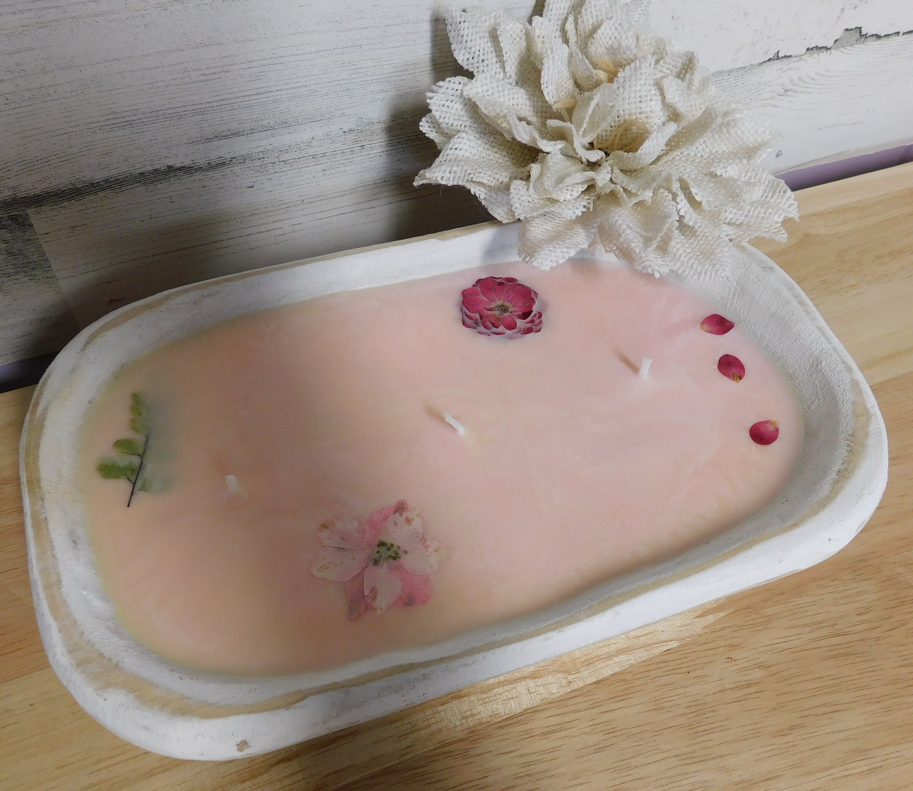 Hand Poured Soy Candle/Dough Bowl Etsy