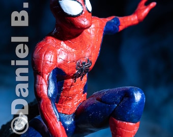 Spiderman Anatomy: Michelangelo Inspired