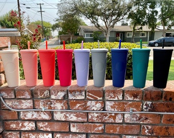 Studded Tumbler, No logo, unbranded, Glow in the dark, 24oz double walled tumblers