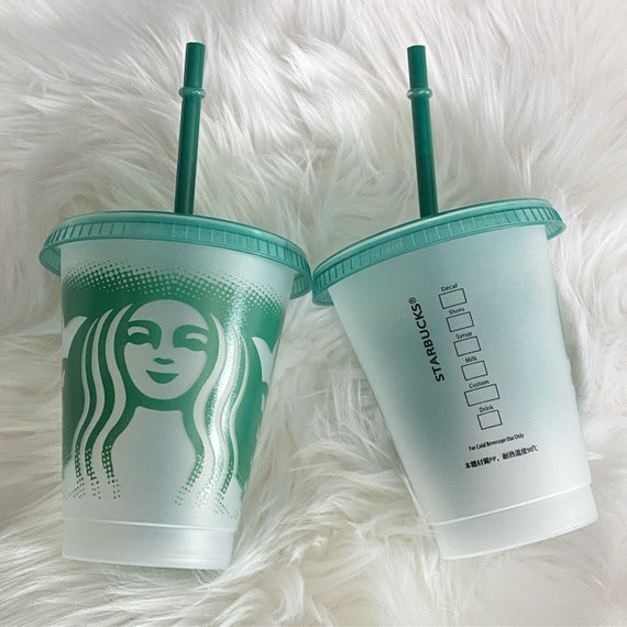 Starbucks green siren logo mini cups, 16oz