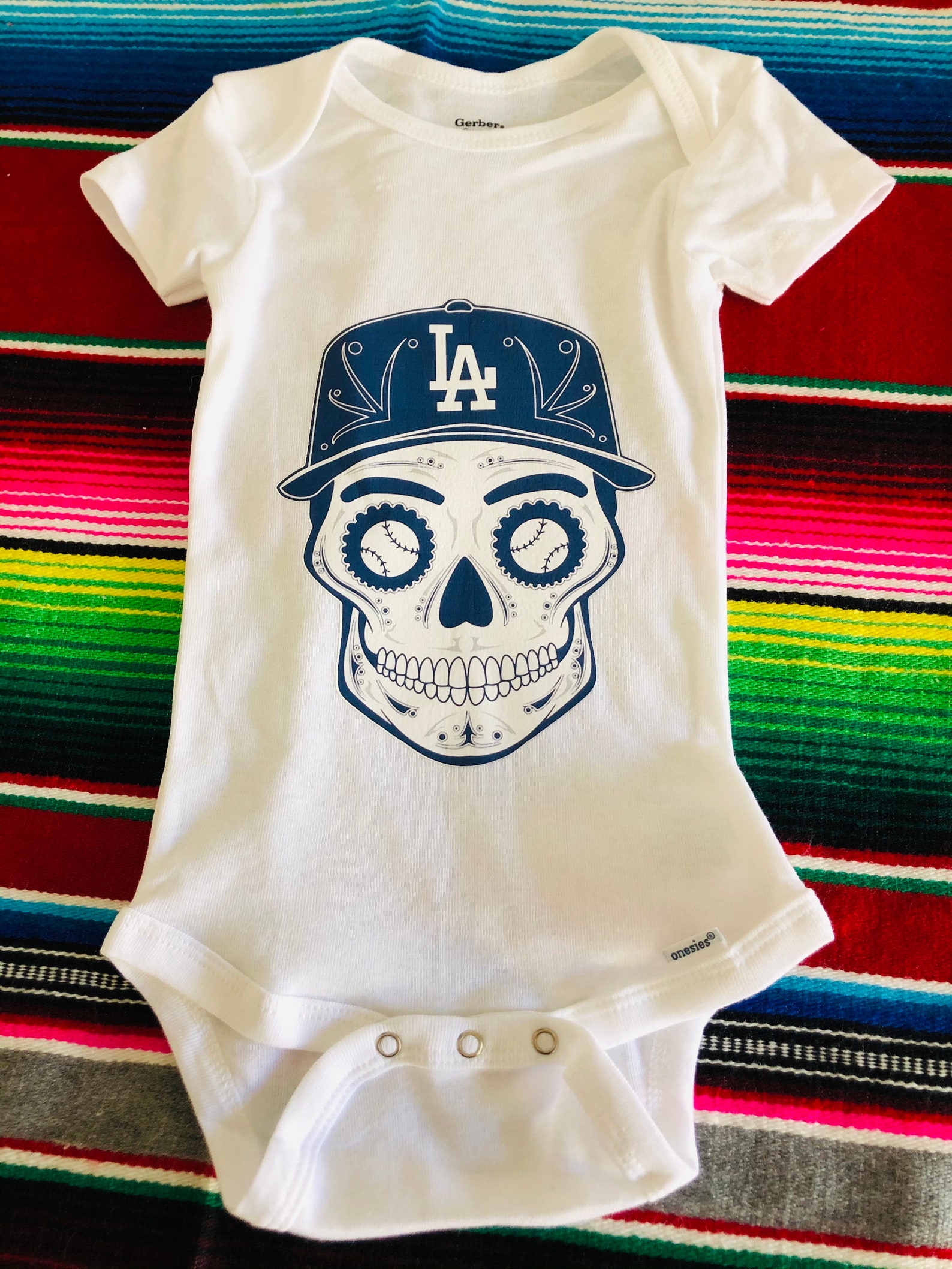 Dia De Los Muertos Dodgers maillot Etsy