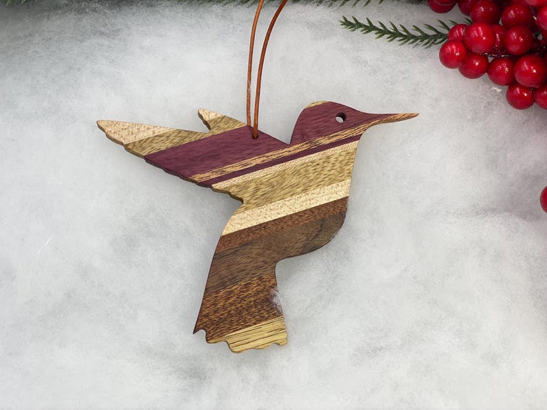 Handmade Wooden Backyard Birds Ornaments Gift for Nature Lovers! Etsy