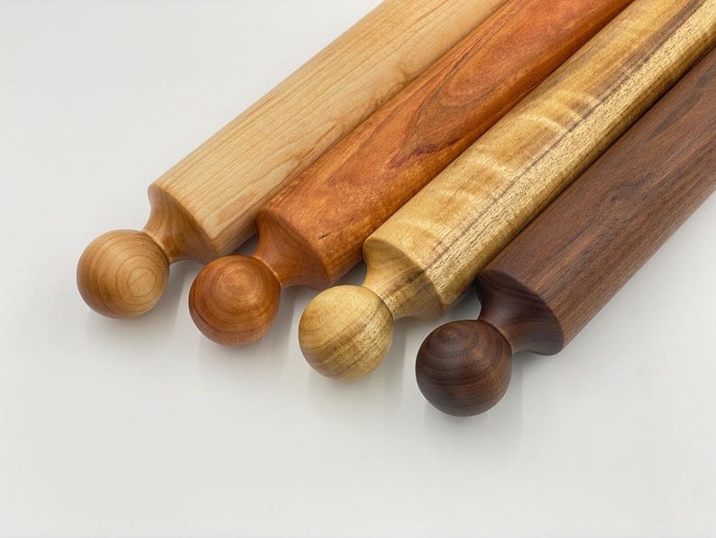 Rolling Pin Rounded Edge American Farmhouse Rolling Pins 20 Inch - Etsy