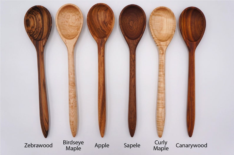 Handmade Wooden Spoons Etsy