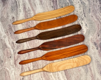 Handmade Wooden Spurtles - 16 inch long
