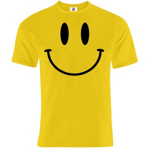 Smiley Face T-shirt Rave design art