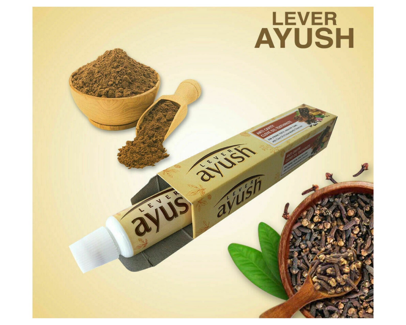 Lever AYUSH Anti Cavity Clove Oil Toothpaste 150g Etsy