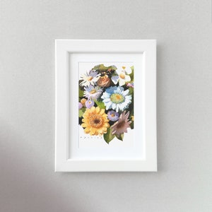 Wild Spring Bouquet | Original Watercolor Painting | Fresh Floral Art