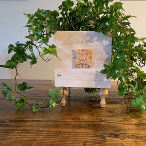 Decorative Farmhouse Riser, that can be a Plant Stand, Wood Riser, Home Decor, Rustic Farmhouse Decor, BOHO Riser, Decorative Box