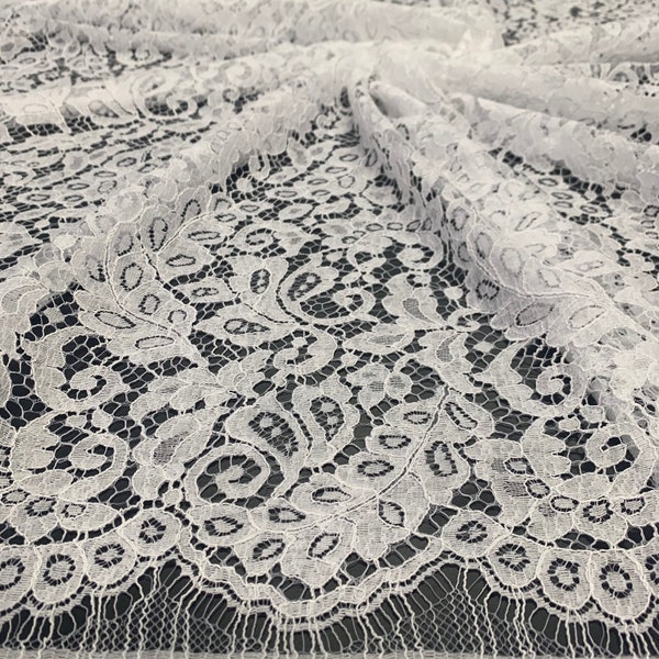 French Leavers Lace Etsy