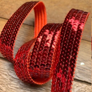 braid sequin, round sequin sequin braid, 4 rows width 2 hundredths