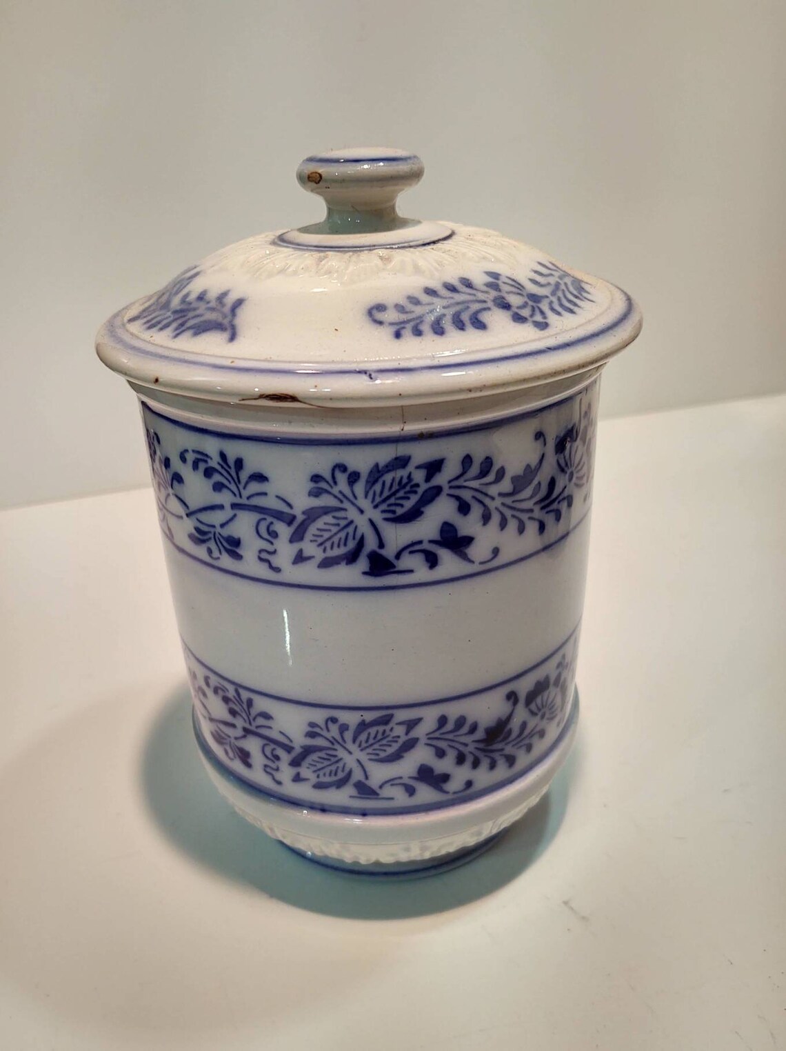 Antique Blue Onion Coffee Canister Made in Germany | Etsy