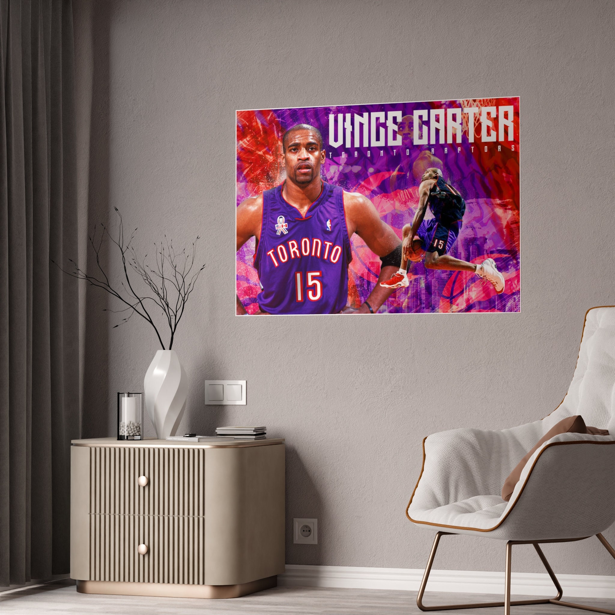 vince carter poster
