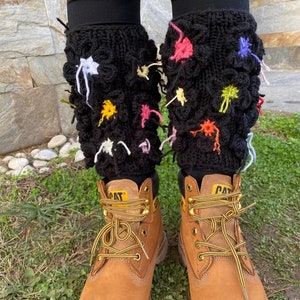 Leg Warmers, Crochet Winter Leg Warmers, Socks Legwear Valentines Day Gift Women, Ankle Boot Covers Cuffs, Women Boot Topper, Knit Boot Cuff