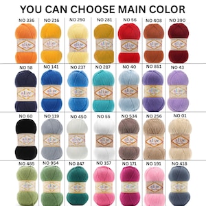 Crochet Kit: DIY Crochet Sweater Project, Beginner Friendly Crochet Kit, Crochet Diy Project Gift, DIY Crochet Sweater, Crochet Lover Gifts image 3