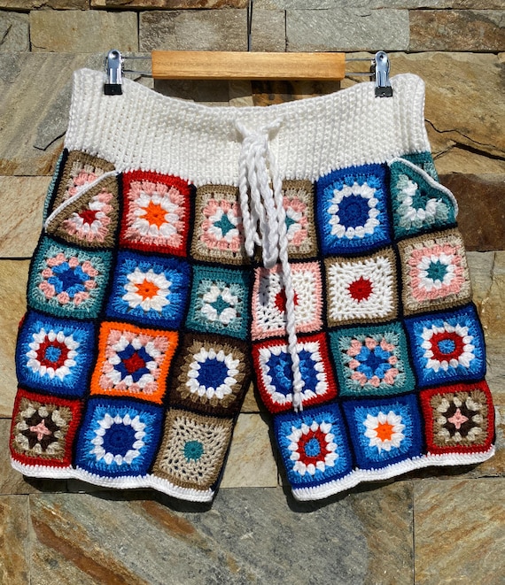 【ANTIGEL】新作Short★CROCHET BOHEME Shorts Antigel Crochet Bohème (Camel Bohème)