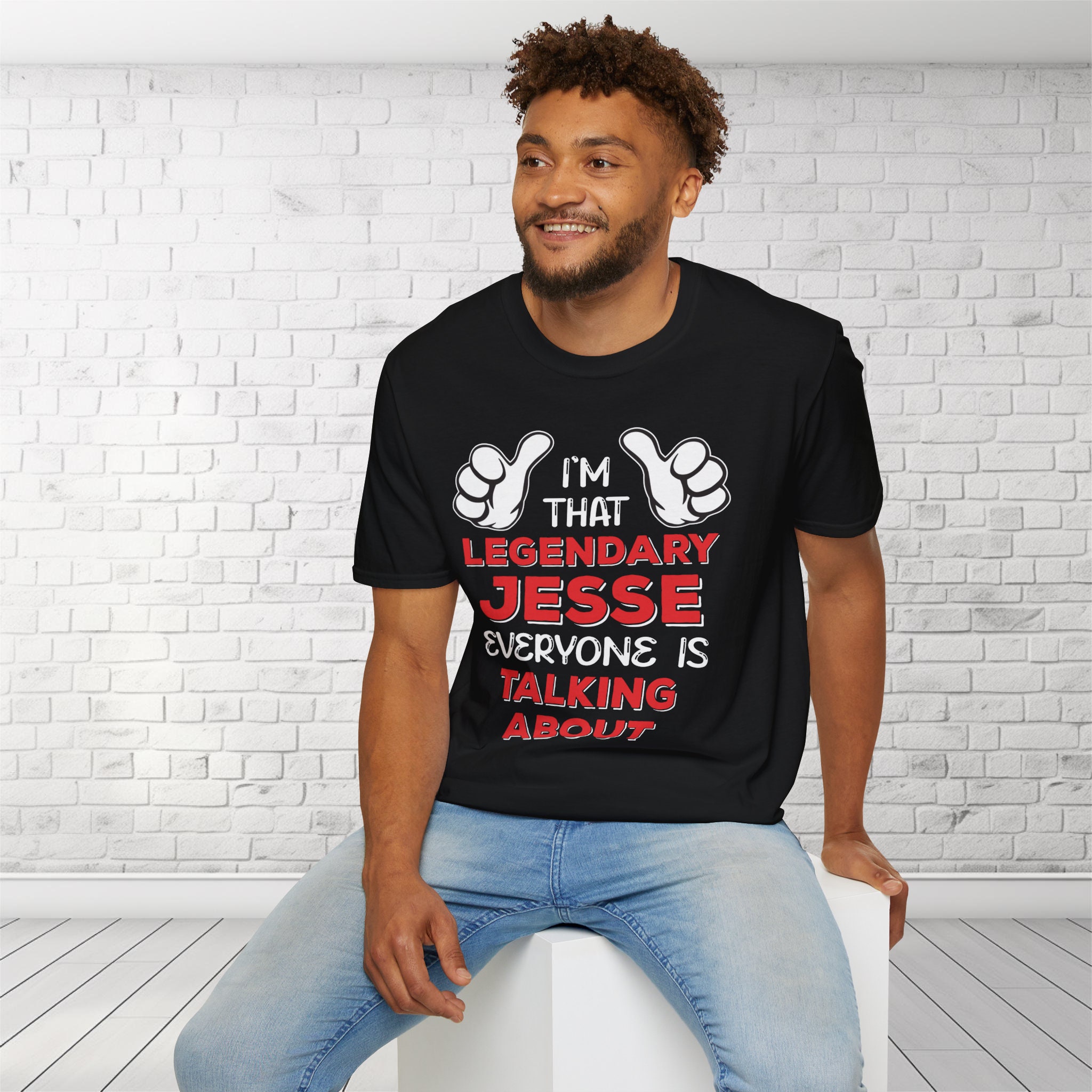 I m That Legendary name Everyone is Talking About Personalized Unisex Softstyle T shirt Graduation Christmas Birthday Customized Tee Etsy