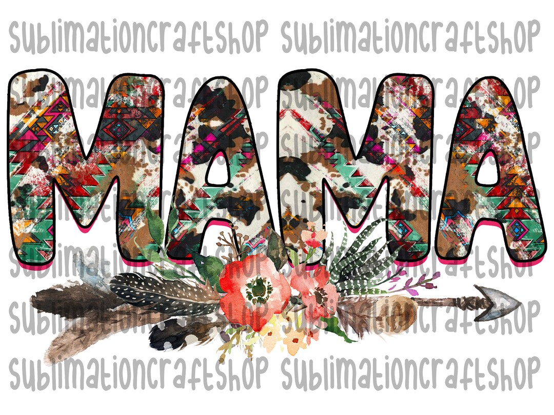 Mama PNG PNG Mama Mama With Flowers PNG Mama Sublimation - Etsy