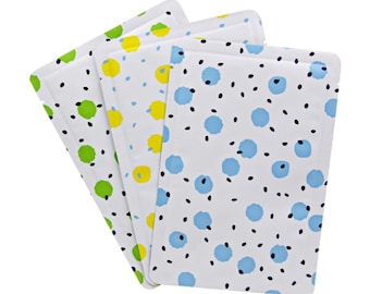 Printed Aluminum Foil Sampling Pouch: Heat Sealable, Tear Notches - 100 Pcs