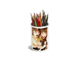 Pot à crayon à personnaliser avec photo