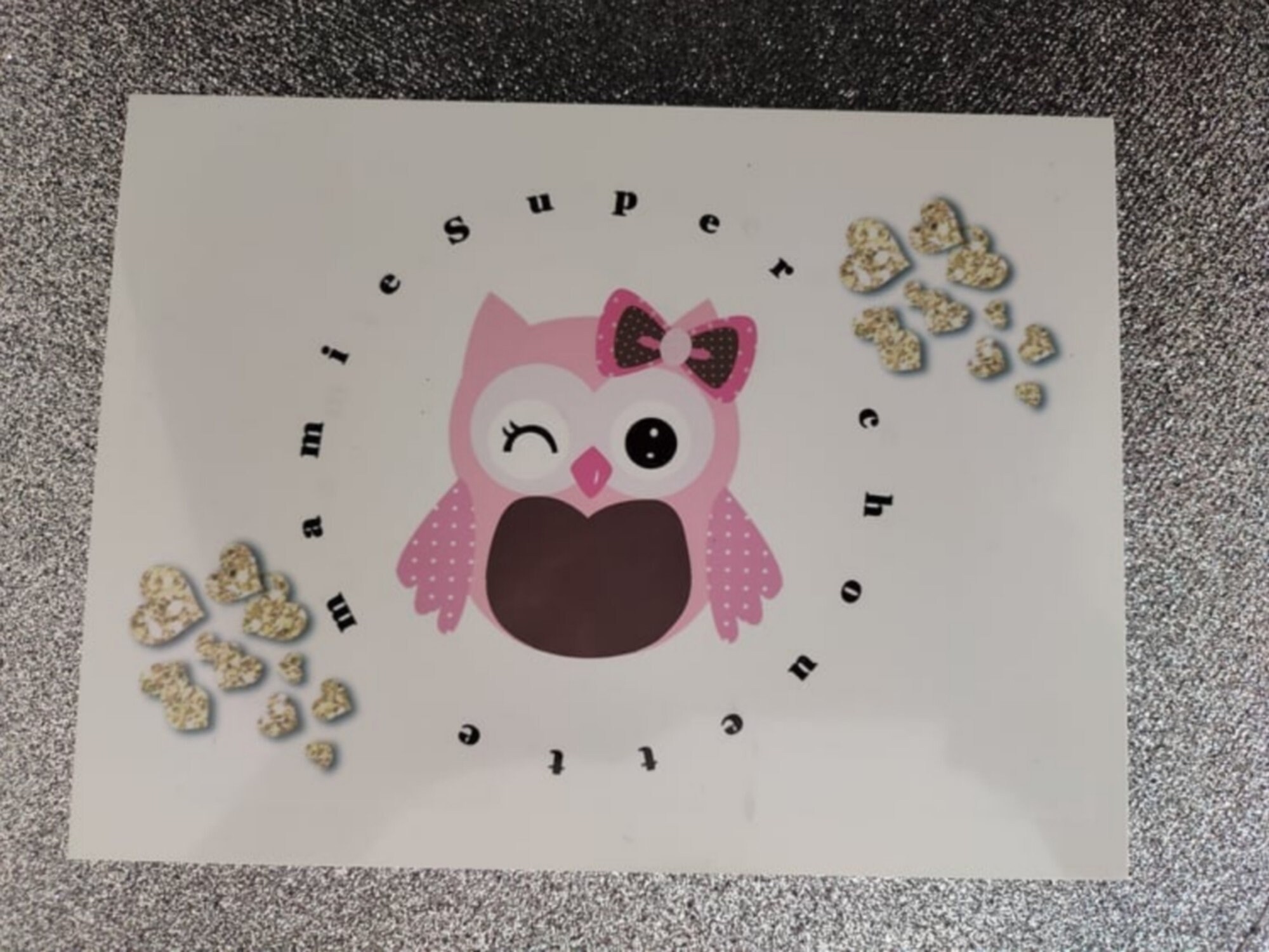 Plaque Alu Personnalisé Pour Les Mamies