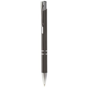 Stylo gravé, Stylo personnalisé prénom, cadeau personnalisé, personnalisation avec gravure du prénom gris foncé