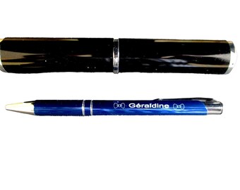 Stylo gravé  avec coffret