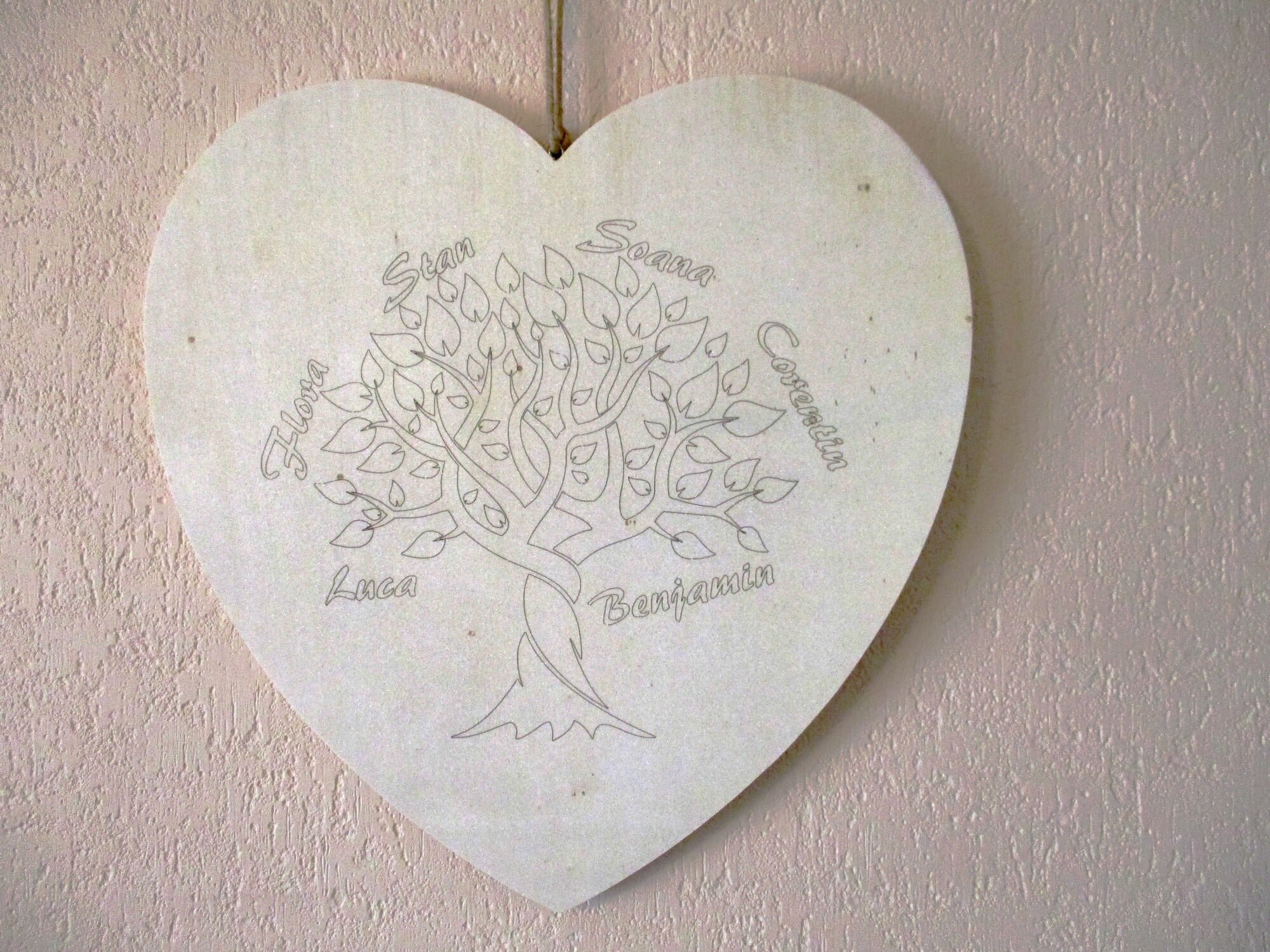 Cœur Arbre et Prénom