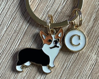 PERSONALISED CORGI KEYRING/Dog lover gift/ Birthday gift/ Token gift/ Pet gift