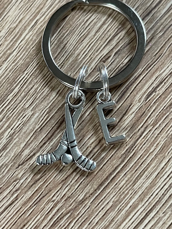 HOCKEY PERSONALISED KEYRING/ Hockey lover/ sport player/ athlete/