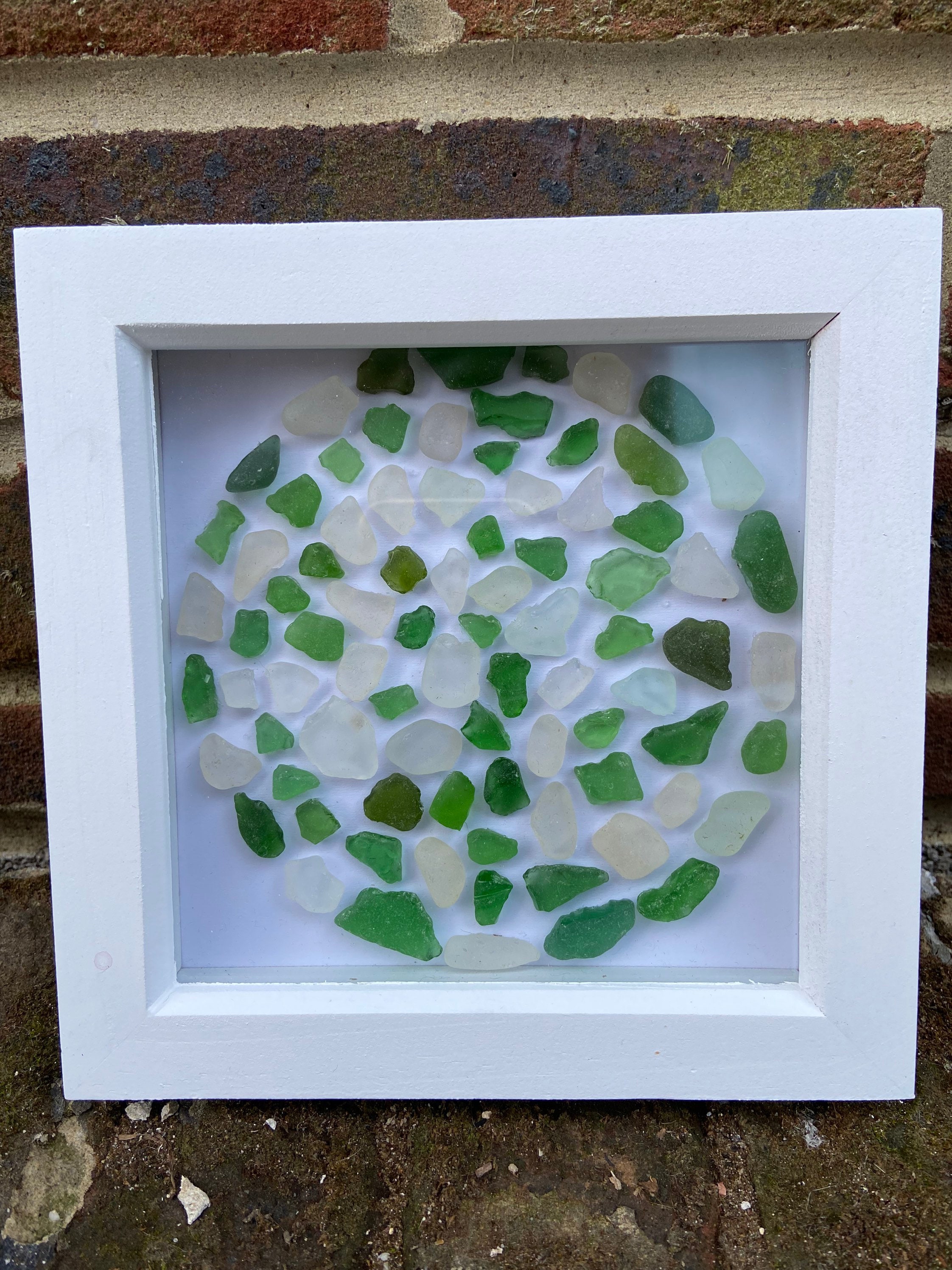 Sea glass Sea glass wall art Wall art Sea glass art Etsy