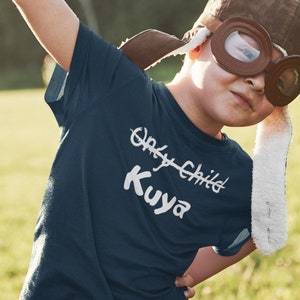 Toddler Filipino Shirt | Only Child - Kuya | Big Brother Sibling | Pregnancy Reveal Announcement | Softstyle Tee | Tagalog Parents