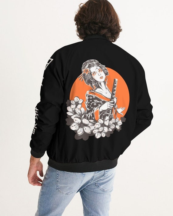 Buy Japanese Geisha Bomber Jacket Beautiful Asian Geisha Jacket Online in India - Etsy Buy Japanese Geisha Bomber Jacket Beautiful Asian Geisha Jacket Online in India - Etsy