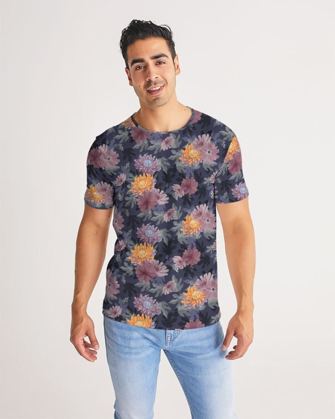 Flower and foliage shirt Shirt, blouse