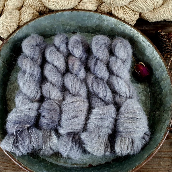 ELIAS SuriFlausch, handgefärbtes Garn aus Baby Alpaca & Maulbeerseide, Non-superwash