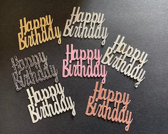 Personalisierte Cupcake Toppers zu jedem Anlass, Name, Alter und Farbe