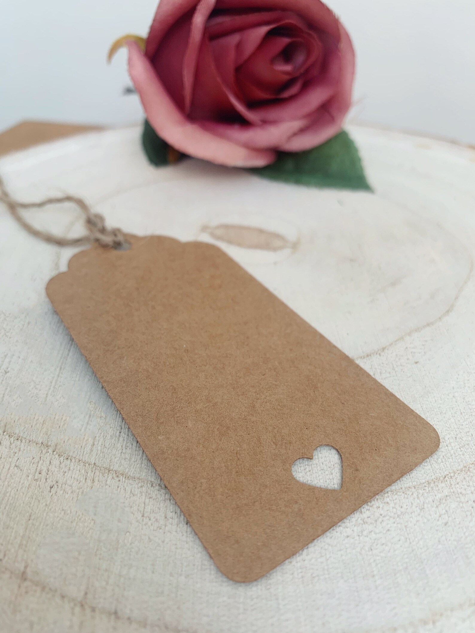 Wedding favours Rustic wedding tags Brown name tags Name Etsy