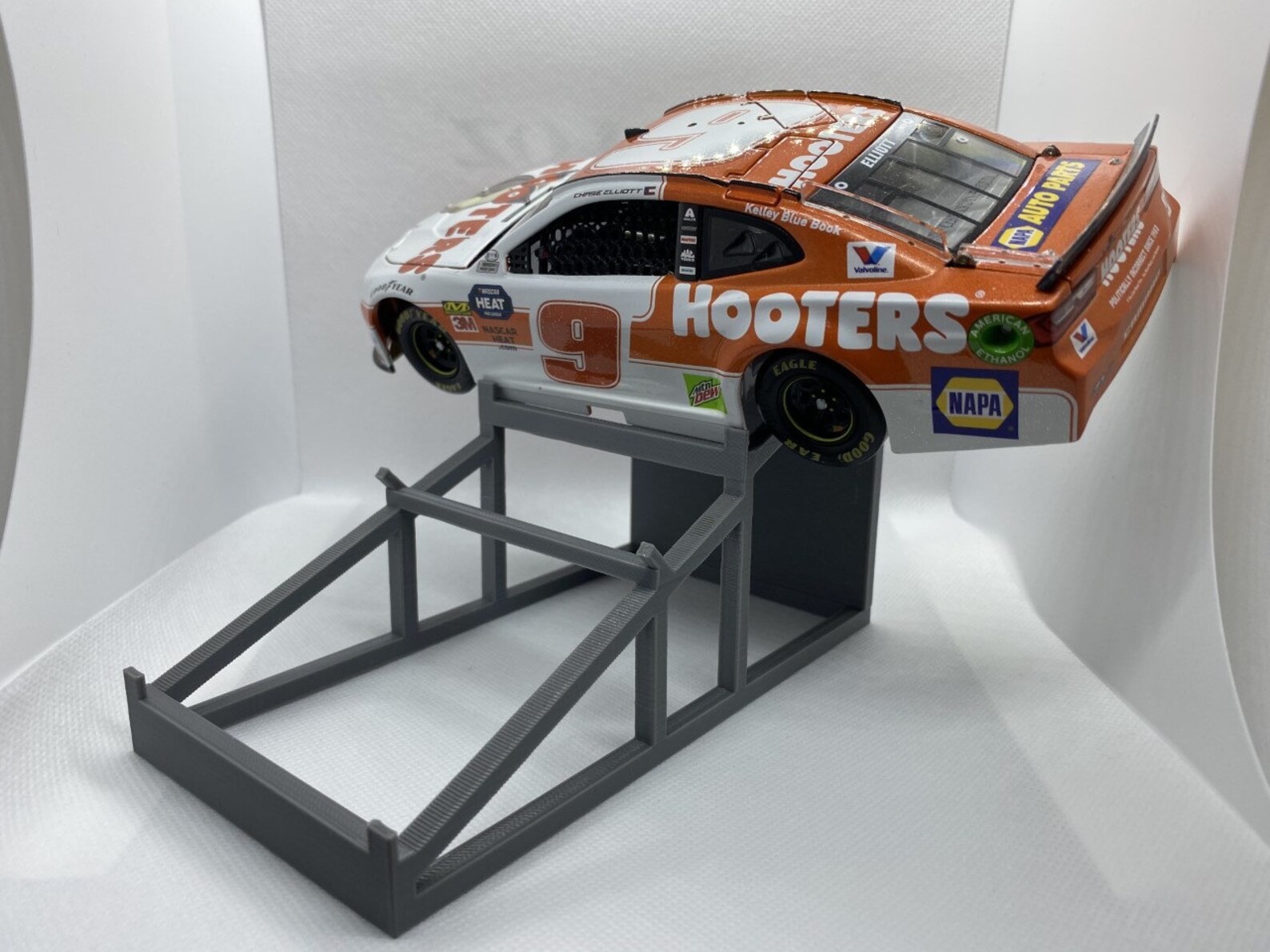 1/24 Diecast Vehicle Nascar Display Stand Double Etsy