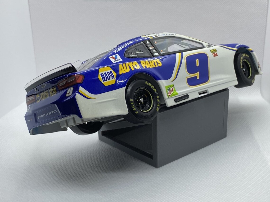 1/24 Diecast Vehicle Nascar Display Stand Single Etsy