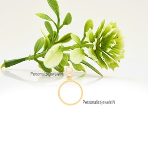 Penny Coin Holder Bezel Gold Tone, for Charm, Necklace, Pendant, Display, 925 Sterling Silver Holder Bezel Gold Tone, for Charm