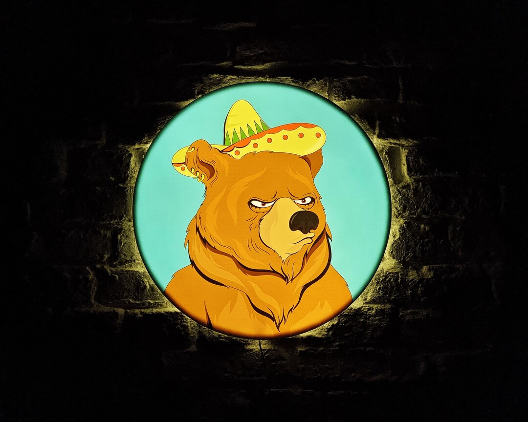 NFT LED Neon Sign Poster Art, Luminous Wall Decoration for Living Room Modern Living Room