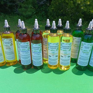 Natural Hair Oils for Growth and Moisture