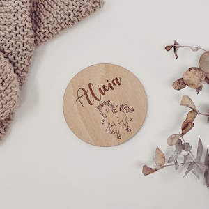 Nameplate wooden sign name door sign personalized