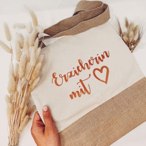 Farewell gift educator with heart - gift farewell bag thank you thank you daycare kindergarten