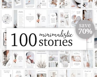 Historias minimalistas de Instagram, Historia mínima de Instagram, Plantilla de historia de Instagram Canva, Plantilla Canva de refuerzo de compromiso, Plantillas de historias de IG