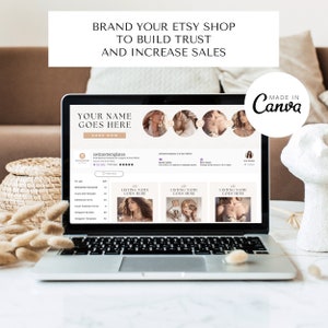 Etsy Shop Kit Etsy Banners Templates Etsy Shop Branding Kit Etsy Shop Bundle Etsy Canva Banners Etsy Store Canva Templates Etsy design