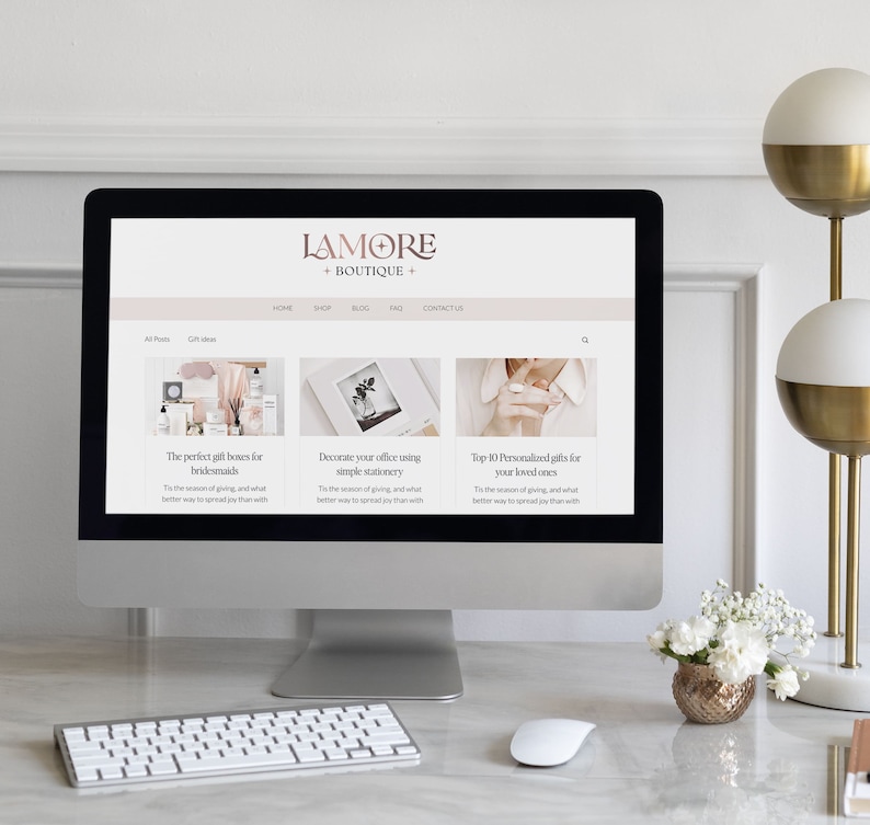 E-commerce website Wix website Template Wix website design Online store Online shop template Wix Template Wix Theme Wix Layout Wix Shop Pink